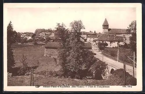 AK Saint-Paul-d`Eyjeaux, Pont de l`Anguélème