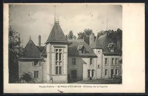 AK Saint-Paul-d`Eyjeaux, Château de la Fayolle