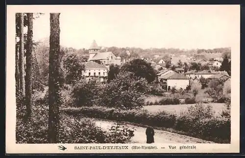 AK Saint-Paul-d`Eyjeaux, Vue générale