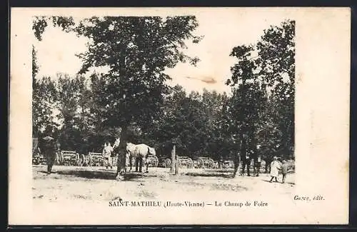 AK Saint-Mathieu, Le Champ de Foire