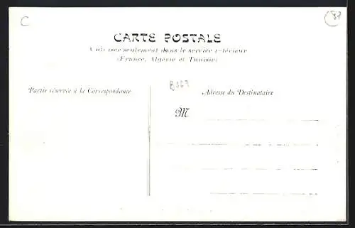 AK Saint-Mathieu, Châteaurocher reflété dans l`eau paisible