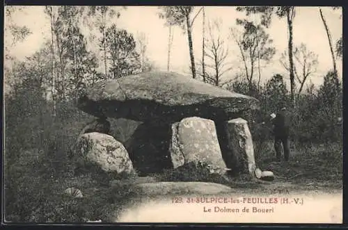 AK St.-Sulpice-les-Feuilles, Le Dolmen de Boueri