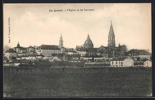 AK Le Dorat, L`Église et les Couvents