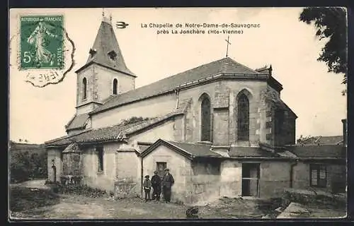 AK La Jonchère, La Chapelle de Notre-Dame-de-Sauvagnac