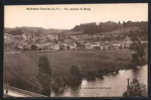 AK St-Priest-Taurion, Vue générale du Bourg