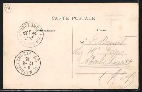 AK Saint-Mathieu, Vue générale côté Ouest
