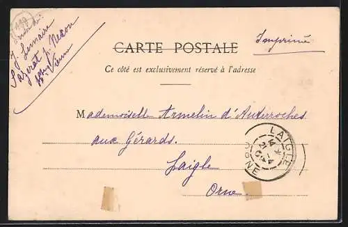 AK Nexon, Vue générale du village et des toits environnants