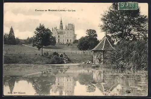 AK Magnac-Laval, Château et lac pittoresque