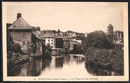 AK Eymoutiers, La Vienne au Pont de Nedde