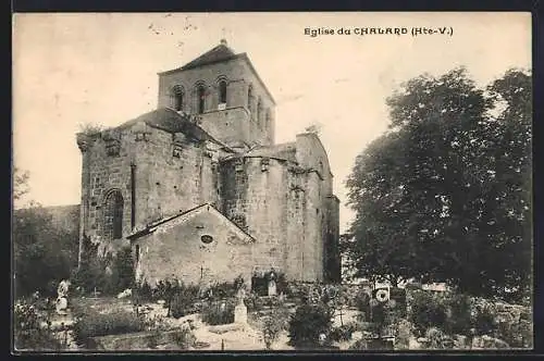 AK Chalard, Église du Chalard (Hte-V.)