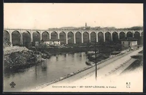 AK Saint-Léonard, le Viaduc