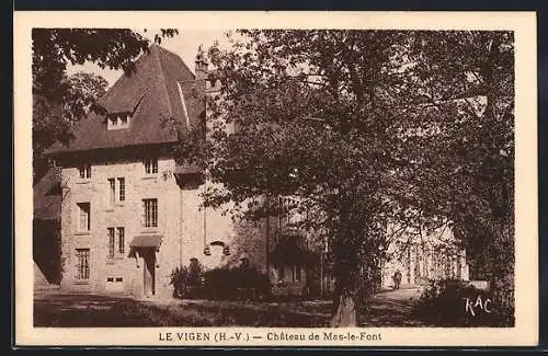 AK Le Vigen, Château de Mas-le-Font