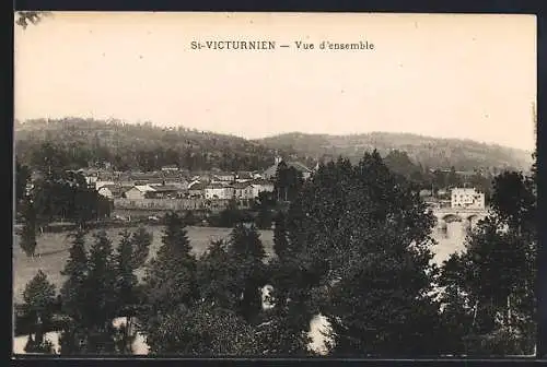 AK Saint-Victurnien, Vue d`ensemble