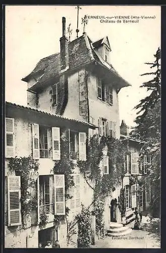 AK Verneuil-sur-Vienne, Château de Verneuil