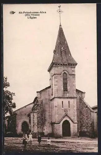 AK Saint-Priest-sous-Aixe, L`Église