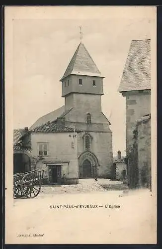 AK Saint-Paul-d`Eyjeaux, L`Église et son environnement historique