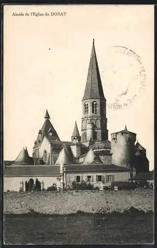 AK Le Dorat, Abside de l`Église du Dorat