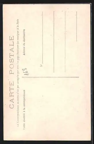 AK Azat-le-Ris, Entrée du Château de Ris-Chauveron