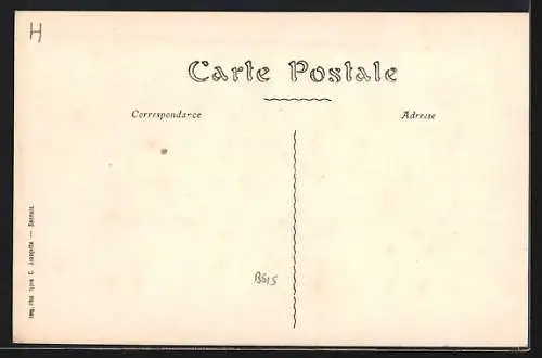 AK Saint Mathieu, Entrée du Bourg