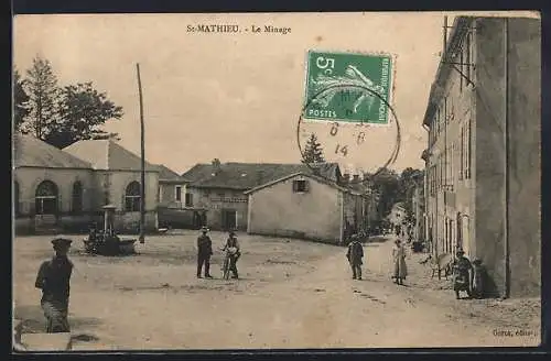 AK St-Mathieu, Le Minage