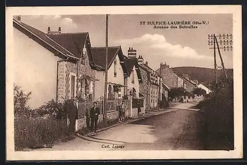 AK St Sulpice-Laurière, Avenue des Betoulles