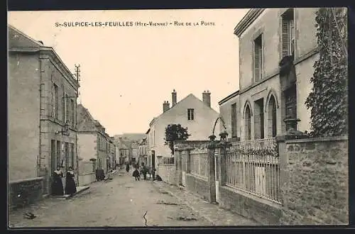 AK St-Sulpice-les-Feuilles, Rue de la Poste