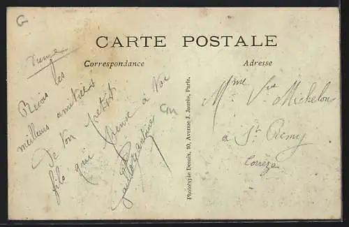 AK Saint-Sulpice-les-Feuilles, L`École Communale de Filles