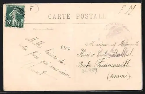 AK Saint-Sornin-Leulac, Bureau de Poste et Télégraphe