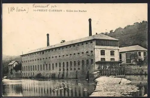 AK St-Priest-Taurion, Usine des Roches au bord de l`eau