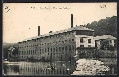 AK Saint-Priest-Taurion, Usine des Roches