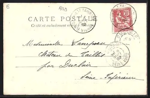 AK Saint-Priest-Taurion, la Rue principale