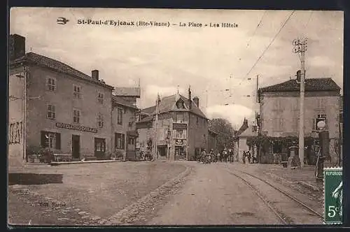 AK St-Paul-d`Eyjeaux, La Place, Les Hôtels