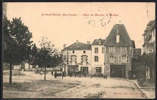 AK St-Mathieu, Place du Marché, le Pavillon