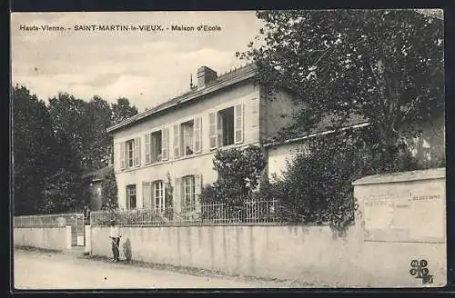 AK Saint-Martin-le-Vieux, Maison d`École