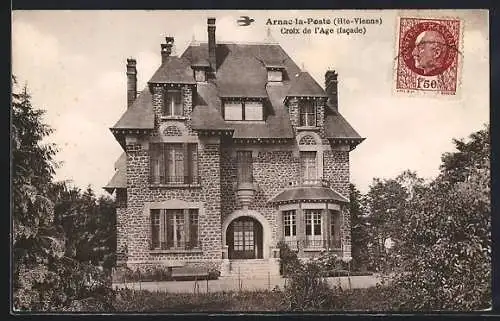 AK Arnac-la-Poste, Croix de l`Âge (facade)