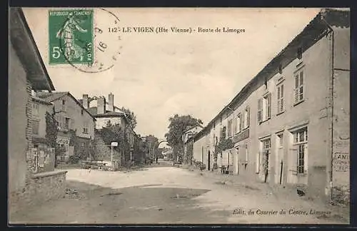 AK Le Vigen, Route de Limoges