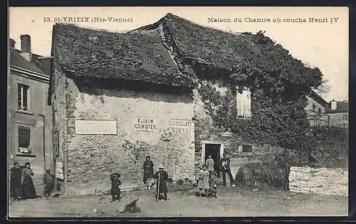 AK Saint-Yrieix, Maison du Chantre où coucha Henri IV