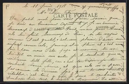 AK Clairé-la-Treille, Le Marronnier majestueux au centre du village