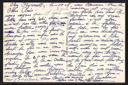 AK Saint-Bonnet-de-Bellac, Rue Centrale