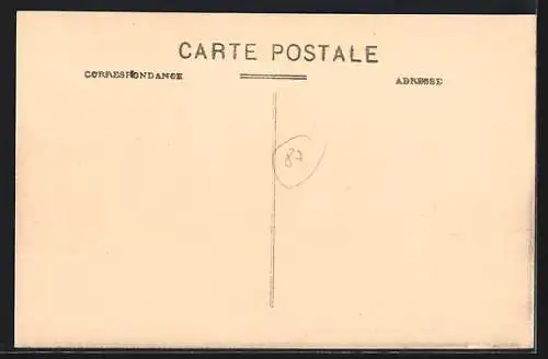 AK Saint-Sulpice-les-Feuilles, Un coin du champ de Foire