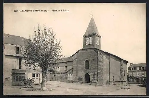 AK La Meyze, Place de l`Église