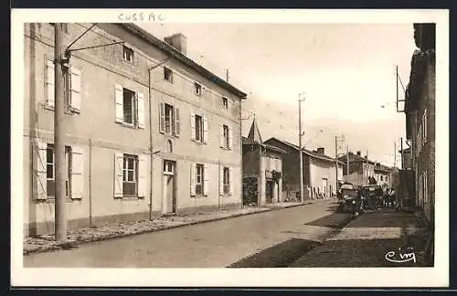 AK Cussac, Rue de la Gare