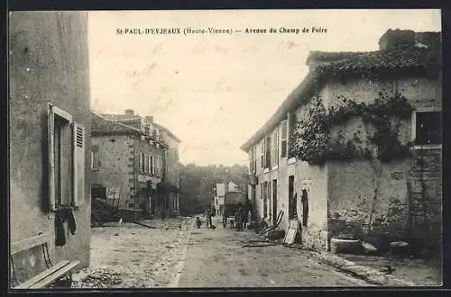 AK St-Paul-d`Eyjeaux, Avenue du Champ de Foire