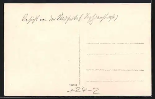 AK München, Glaspalast nach Brand 1931