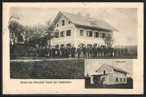 AK Gmös bei Laakirchen, Gasthaus und Badeanstalt