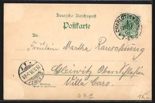 AK Berlin-Charlottenburg, Studentenwappen der VD St.