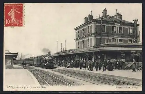 AK Serquigny, La Gare