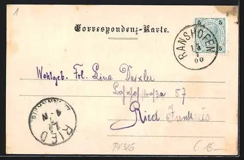 AK Ranshofen, Partie und Teilansicht