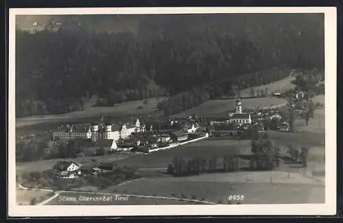 AK Stams /Tirol, Blick auf den Ort im Oberinntal