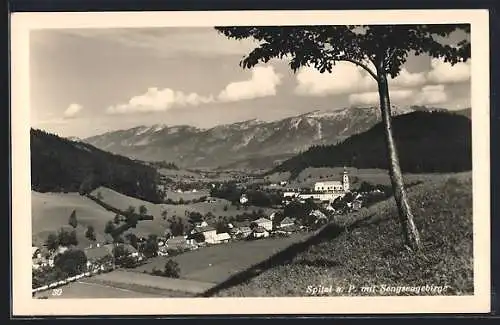 AK Spital a. P., Gesamtansicht mit Sengsengebirge